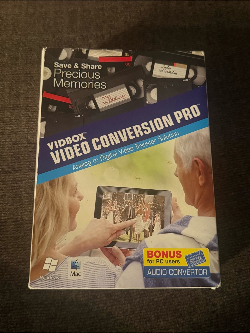 NEW VIDBOX Video Conversion Pro - Mac & PC - Analog To Digital Solution